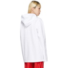 Acne Studios White Lily Hoodie