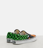 Valentino Garavani x Vans VLogo printed canvas slip-on sneakers