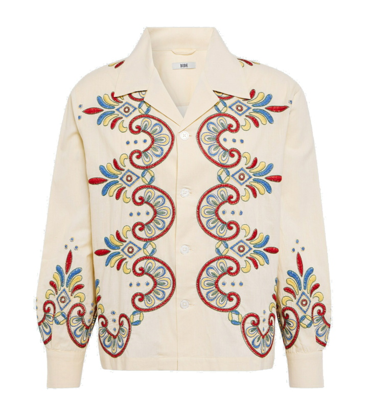 Photo: Bode - Carnival embroidered cotton shirt