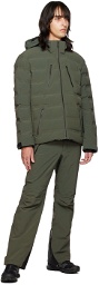 Aztech Mountain Green Nuke Suit Down Jacket