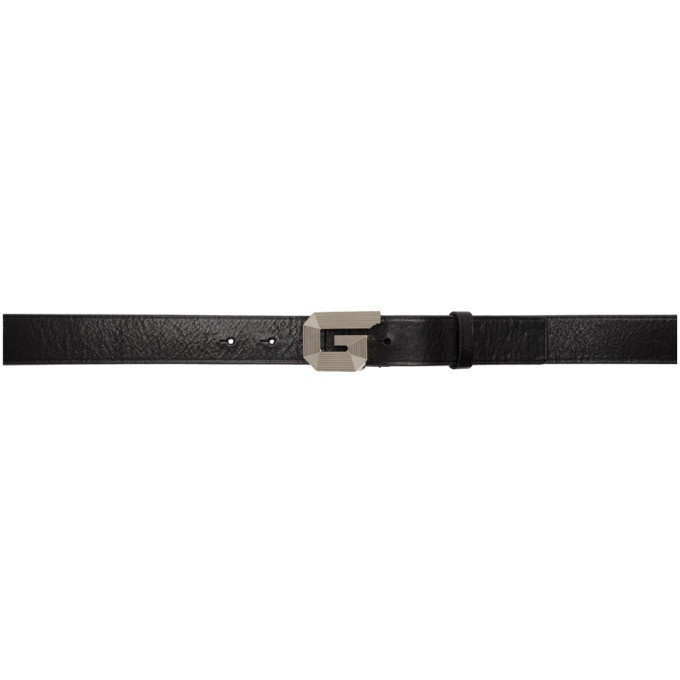 Photo: Givenchy Black G Whistle Buckle Belt