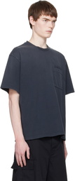 Marni Black Cotton 'Marni Patches' T-shirt
