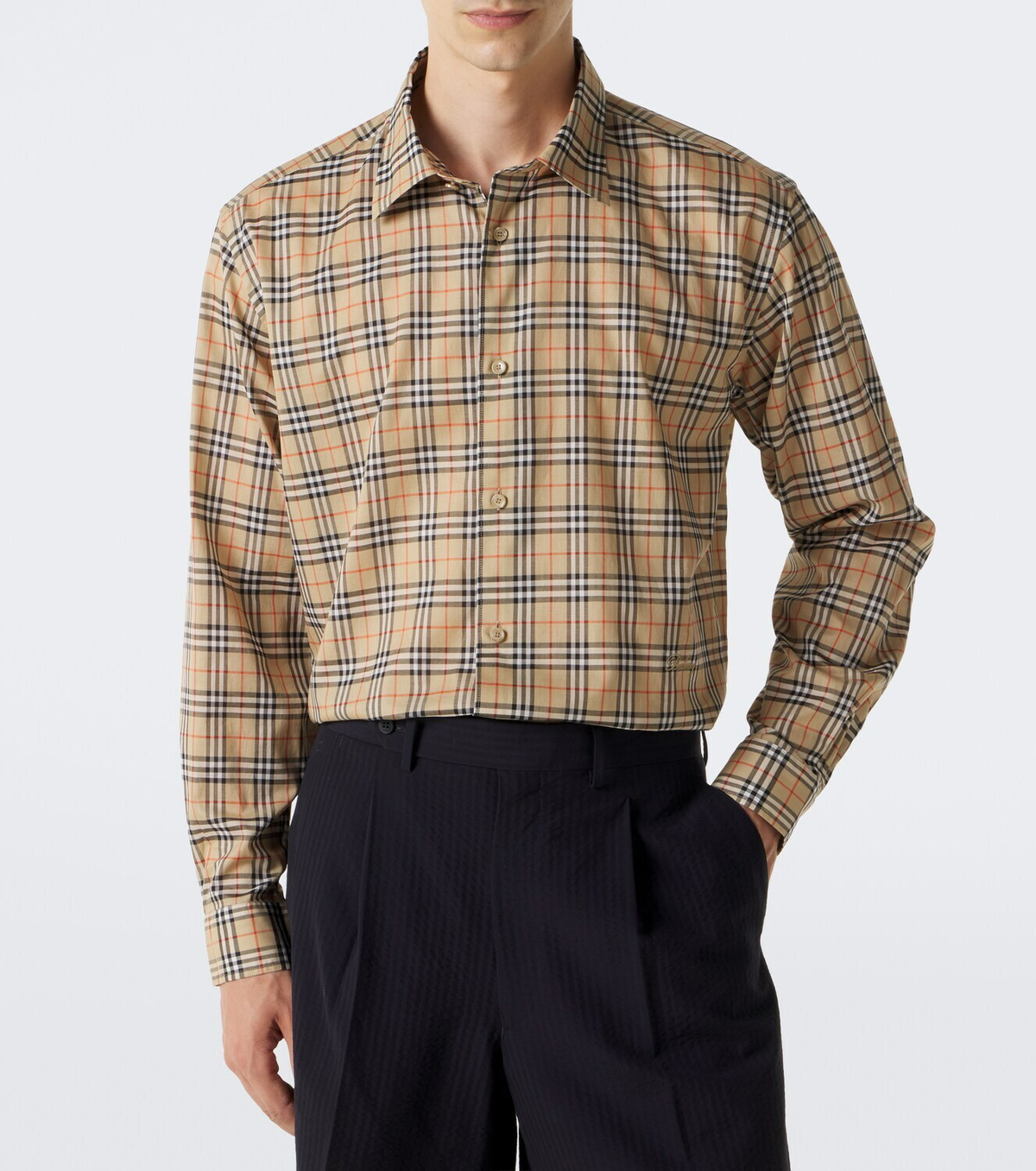 Burberry Burberry Check cotton shirt