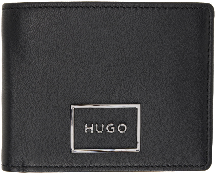 Hugo Black Bifold Wallet Hugo Boss