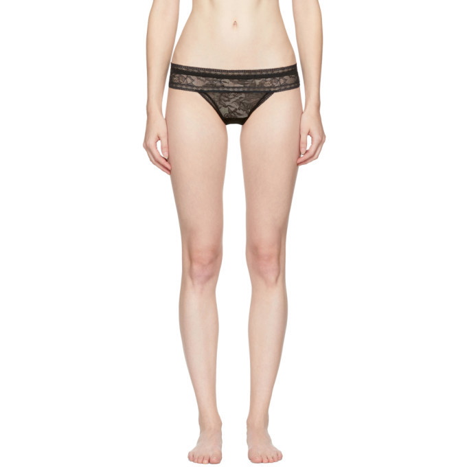 Photo: Calvin Klein Underwear Black Obsess Thong