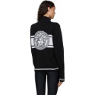 Versace Black and White Logo Sweater