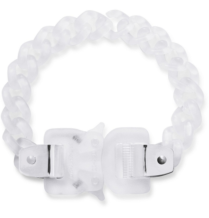 Photo: 1017 ALYX 9SM - Transparent Chain Bracelet - White