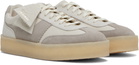 Clarks Originals Off-White & Gray Tor 80 Sneakers