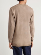 Les Tien - Slim-Fit Cotton-Blend Piqué T-Shirt - Neutrals