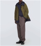 Sacai Reversible cotton-blend ripstop coat