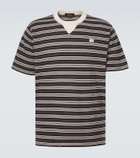 Wales Bonner Song striped wool and cotton T-shirt