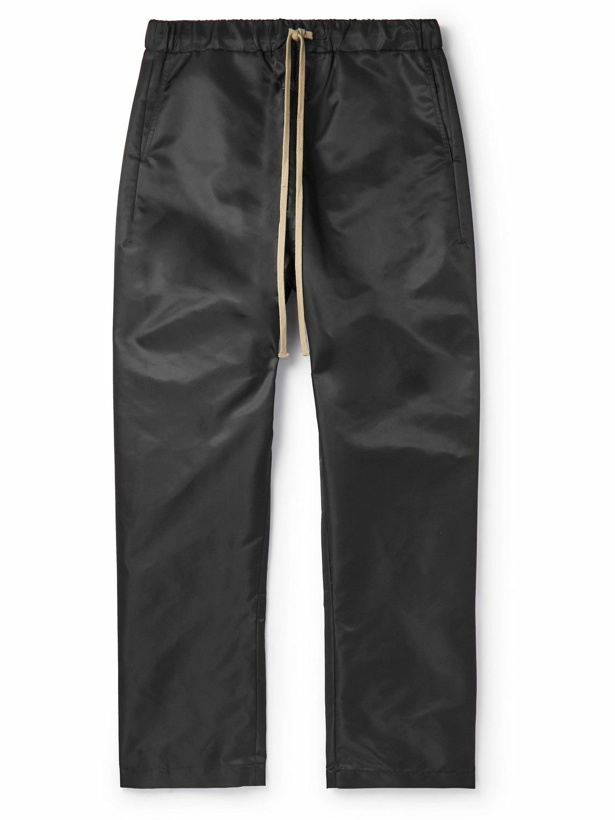 Photo: Fear of God - Eternal Straight-Leg Shell Drawstring Trousers - Black