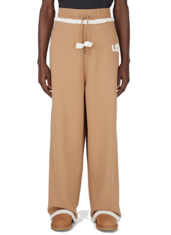 Photo: Logo Track Pants in Brown