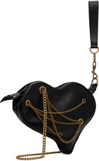 Vivienne Westwood Black Cora AK Heart Bag