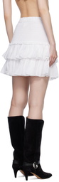 Isabel Marant Etoile White Naomi Mini Skirt