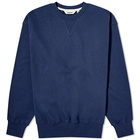 Uniform Bridge Men's Basic Sweatshirt in Navy