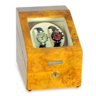 Steinhausen Heritage Burlwood Double Watch Winder SW1803