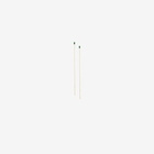 Lizzie Mandler Fine Jewelry 18K Yellow Gold Floating Thread Emerald Earrings