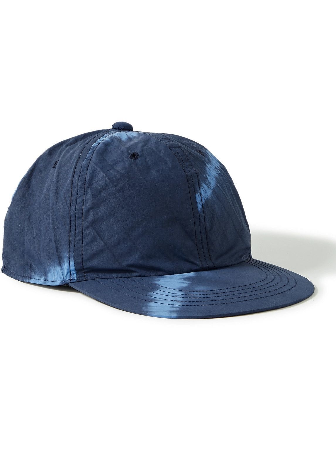 Photo: Blue Blue Japan - Tie-Dyed Crinkled-Nylon Baseball Cap - Blue