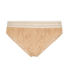 Dolce&Gabbana Logo lace briefs