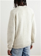 Carhartt WIP - Anglistic Logo-Appliquéd Wool-Blend Sweater - Neutrals