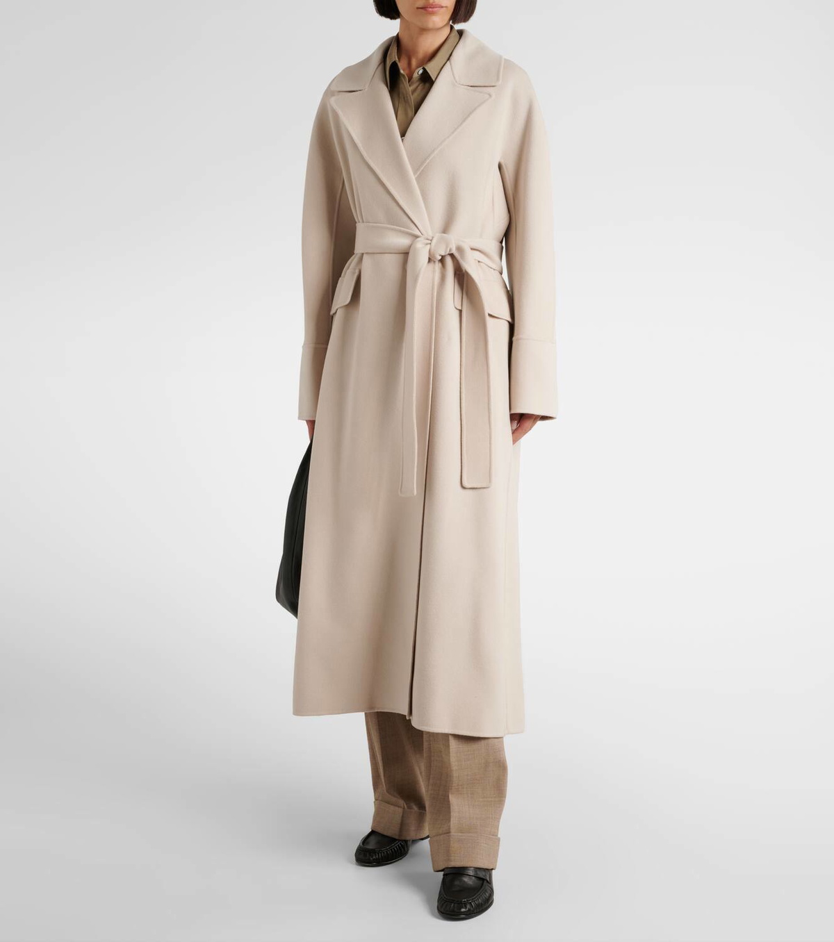 【送料 関税込】’S Max Mara Malika wool wrap coat S Max Mara Malika wool wrap coat S Max Mara