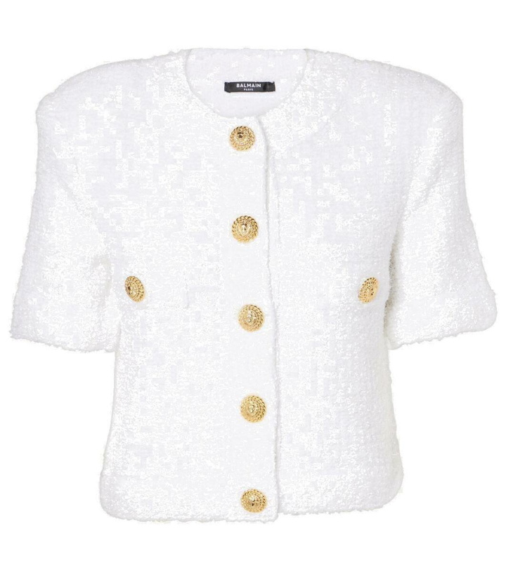 Photo: Balmain Cropped cardigan