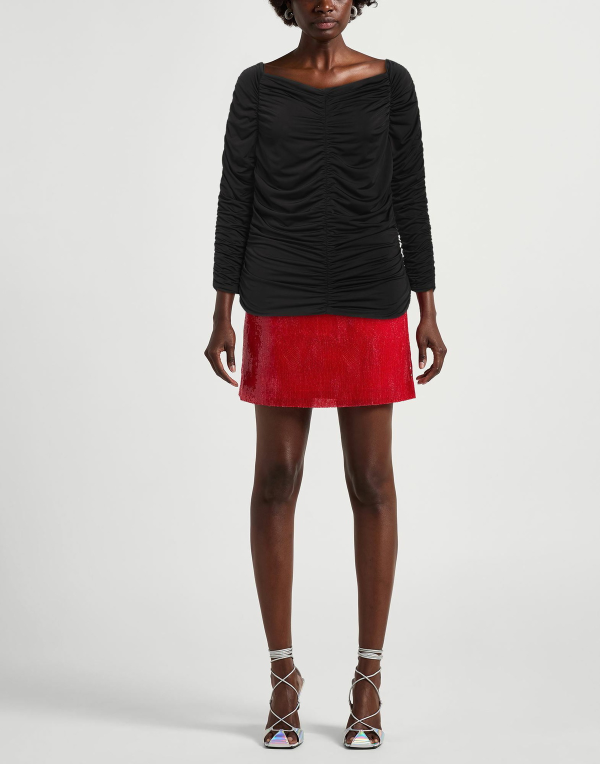 Jijil Womens Top in Black