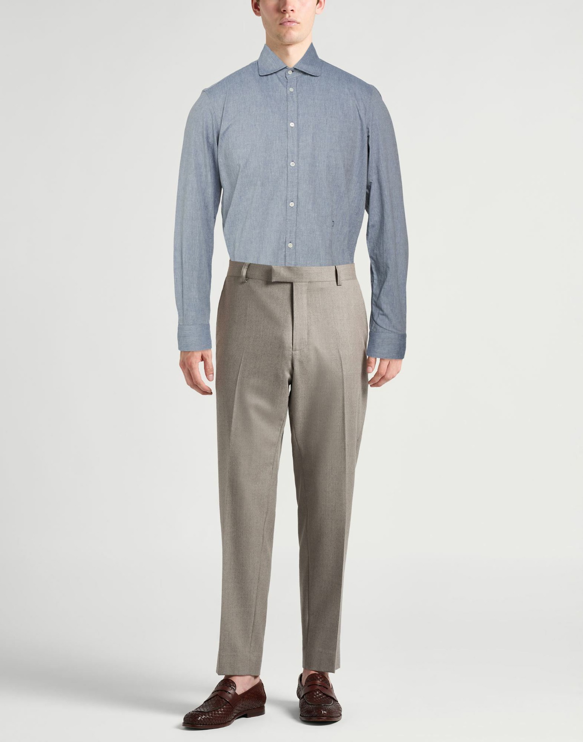 Massimo Alba Mens Shirt in Navy