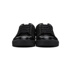 Lanvin Black Croc DBB1 Sneakers