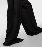 The Row Hubert wool wide-leg pants