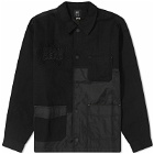 Brain Dead Men's Doily Chore Jacket in Black