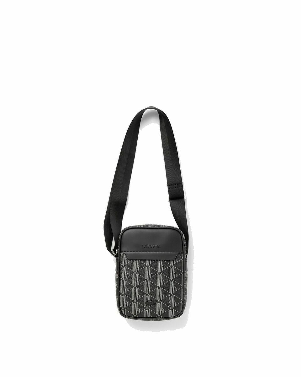 Photo: Lacoste Crossover Bag Black - Mens - Messenger & Crossbody Bags