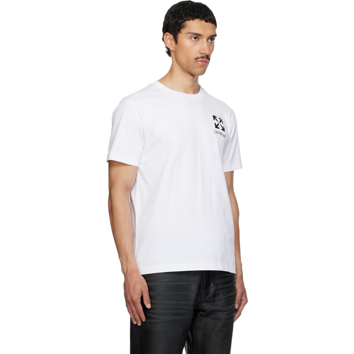 Off-White White Small Arrow Slim T-shirt