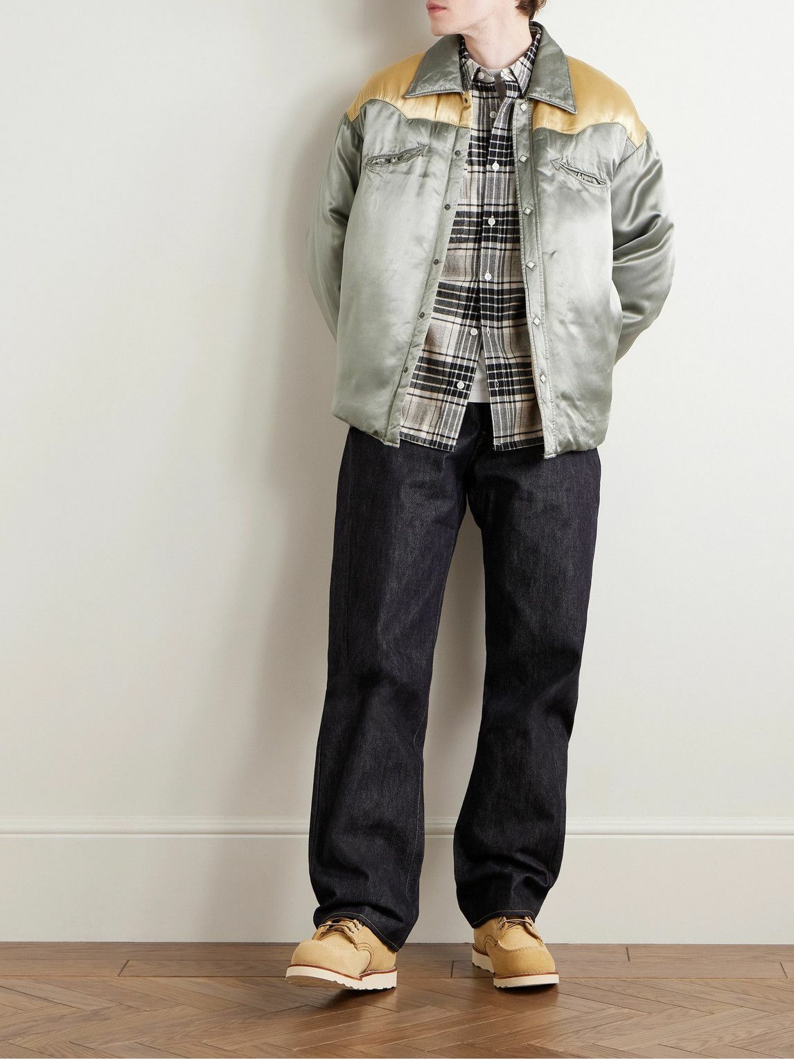 Visvim - Social Sculpture 01 Straight-Leg Selvedge Jeans - Blue Visvim