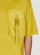 Buckle Pocket T-Shirt in Yellow