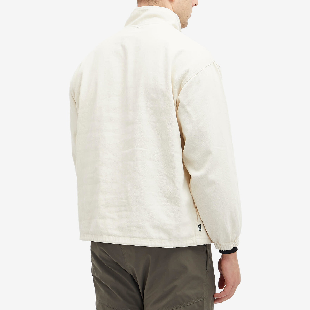 Manastash Men's Chilliwack Half Zip Jacket in Natural