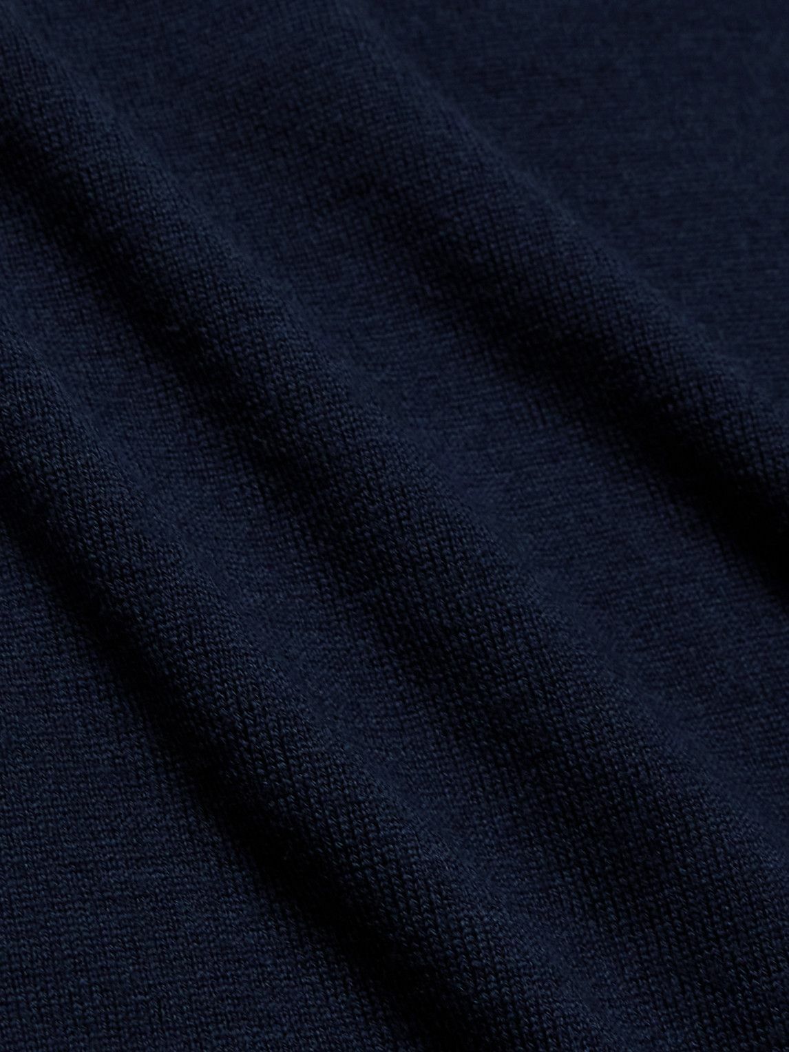 Canali - Wool Rollneck Sweater - Blue