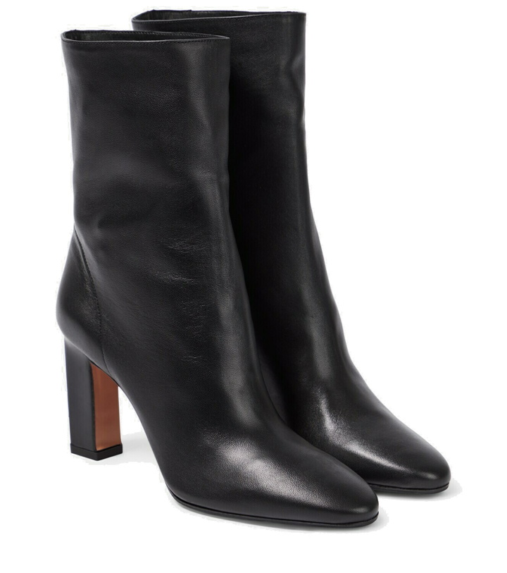 Photo: Aquazzura Manzoni leather ankle boots