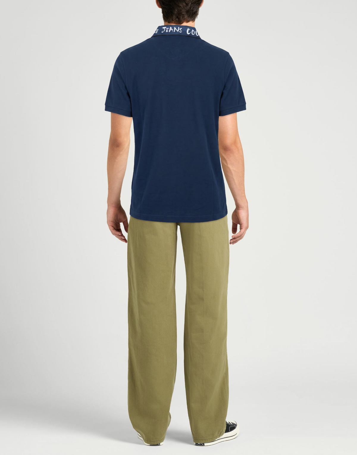 Versace Jeans Couture Mens Polo shirt in Navy