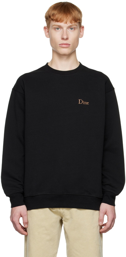 Photo: Dime Black Classic Sweatshirt