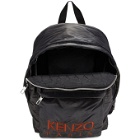 Kenzo Grey Limited Edition Holiday Large Kampus Tiger Backpack