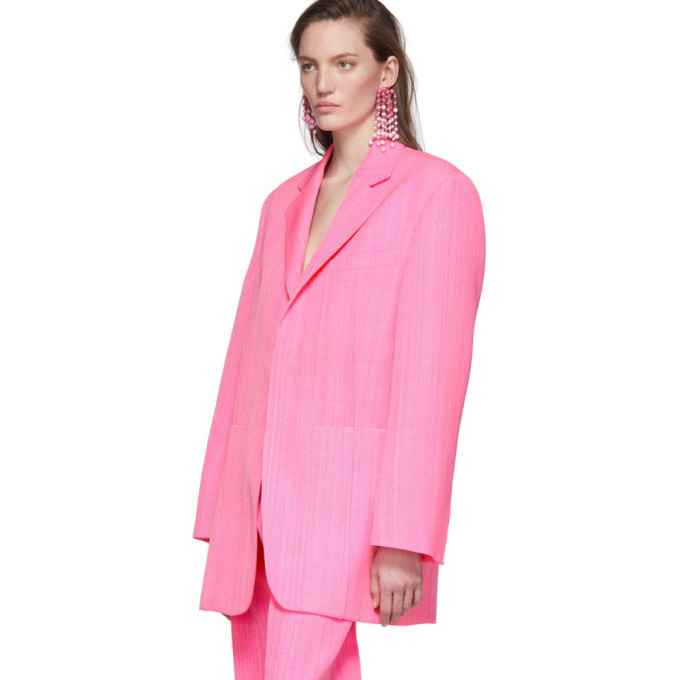 Jacquemus Pink La Veste DHomme Blazer Jacquemus