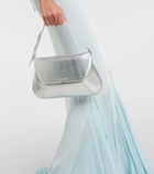 Amina Muaddi Ami leather shoulder bag