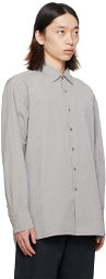CASEY CASEY Gray Big Raccourie Shirt
