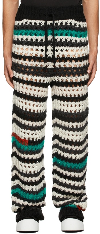 Photo: Marni Multicolor Crochet Sweatpants