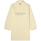 Adidas Athletics Coat in Pale Yellow