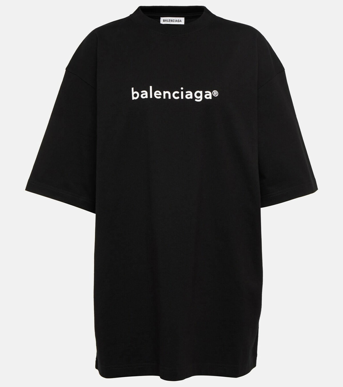 関税込【BALENCIAGA】コットンボクシーTシャツ Black Balenciaga Not Been Done Cotton T-shirt | Black | FARFETCH AO