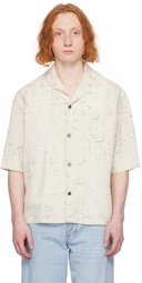 Bottega Veneta Off-White Pocket Shirt