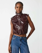 Steve Madden Luxie Vest in Purple